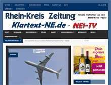 Tablet Screenshot of klartext-ne.de